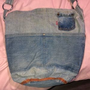 Vintage Levi’s denim jean purse